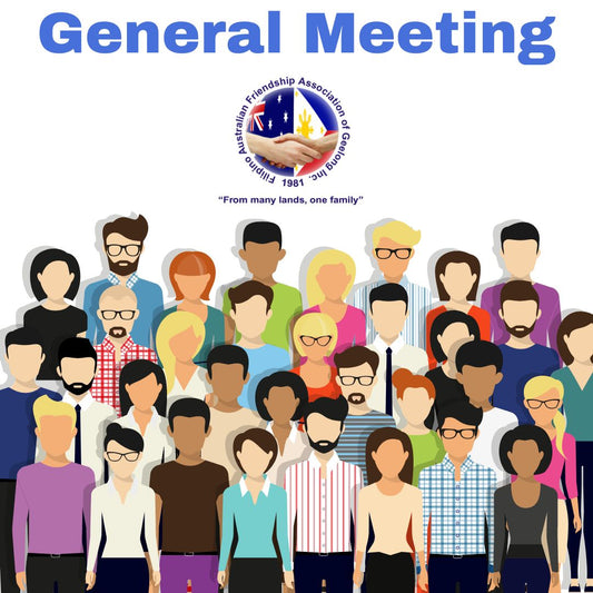 FAFAG General Meeting - 12th of November